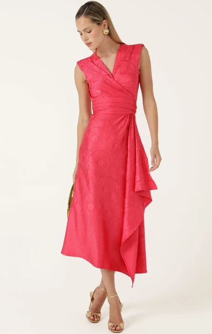 Sacha Drake Camelia Wrap Dress - Pink COMING SOON