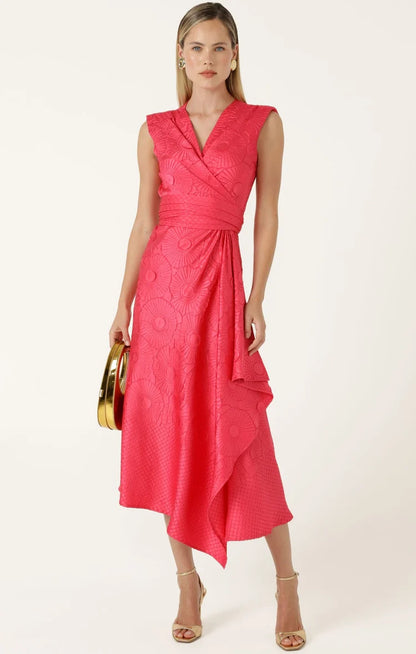Sacha Drake Camelia Wrap Dress - Pink COMING SOON