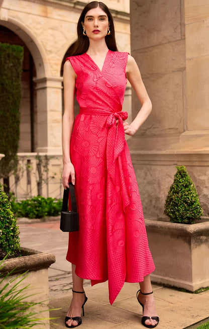 Sacha Drake Camelia Wrap Dress - Pink COMING SOON