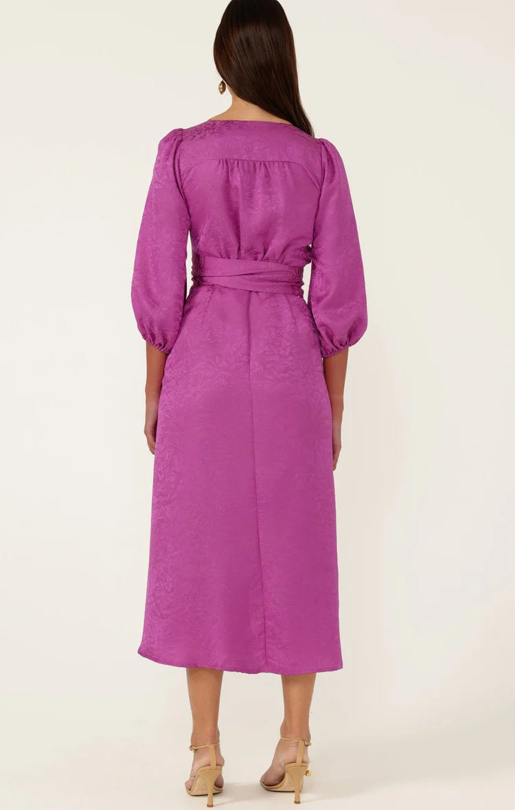 Sacha Drake Chateau Wrap Dress in Magenta COMING SOON