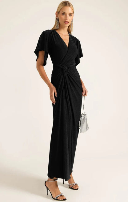 Sacha Drake The Emporium Maxi Dress in Black