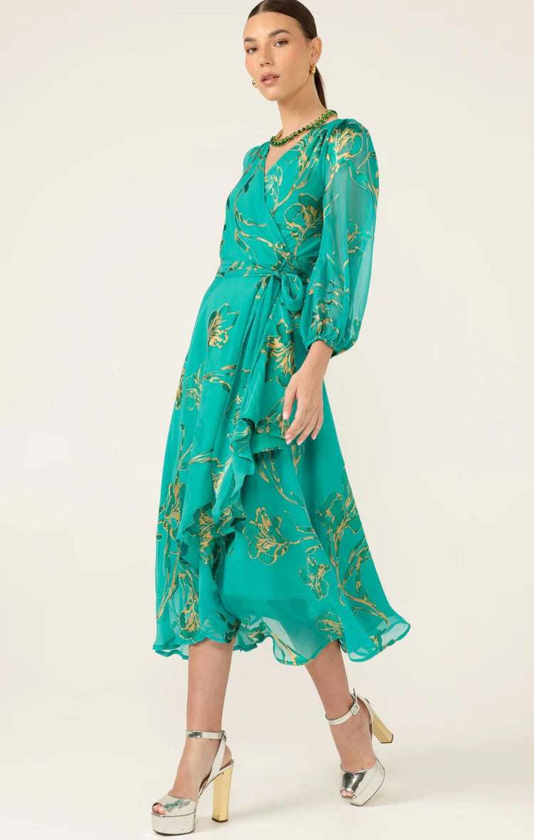 Sacha Drake Lorelei Wrap Midi Dress COMING SOON