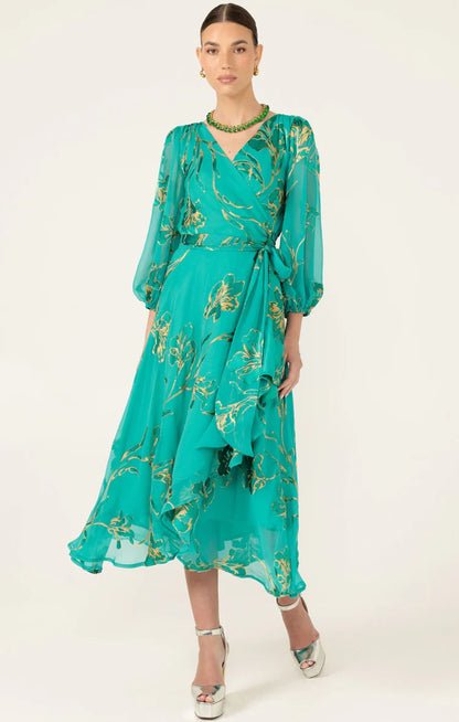 Sacha Drake Lorelei Wrap Midi Dress COMING SOON