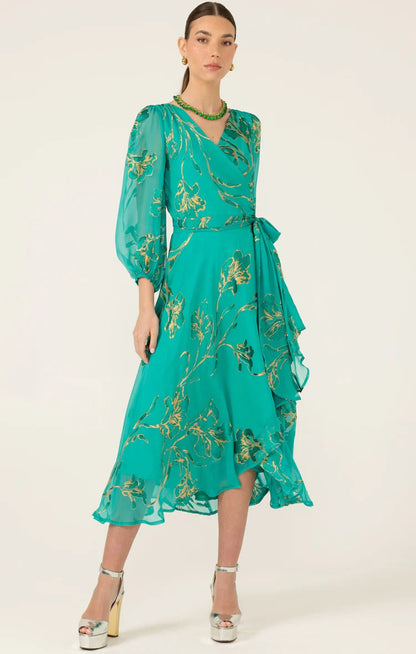Sacha Drake Lorelei Wrap Midi Dress COMING SOON