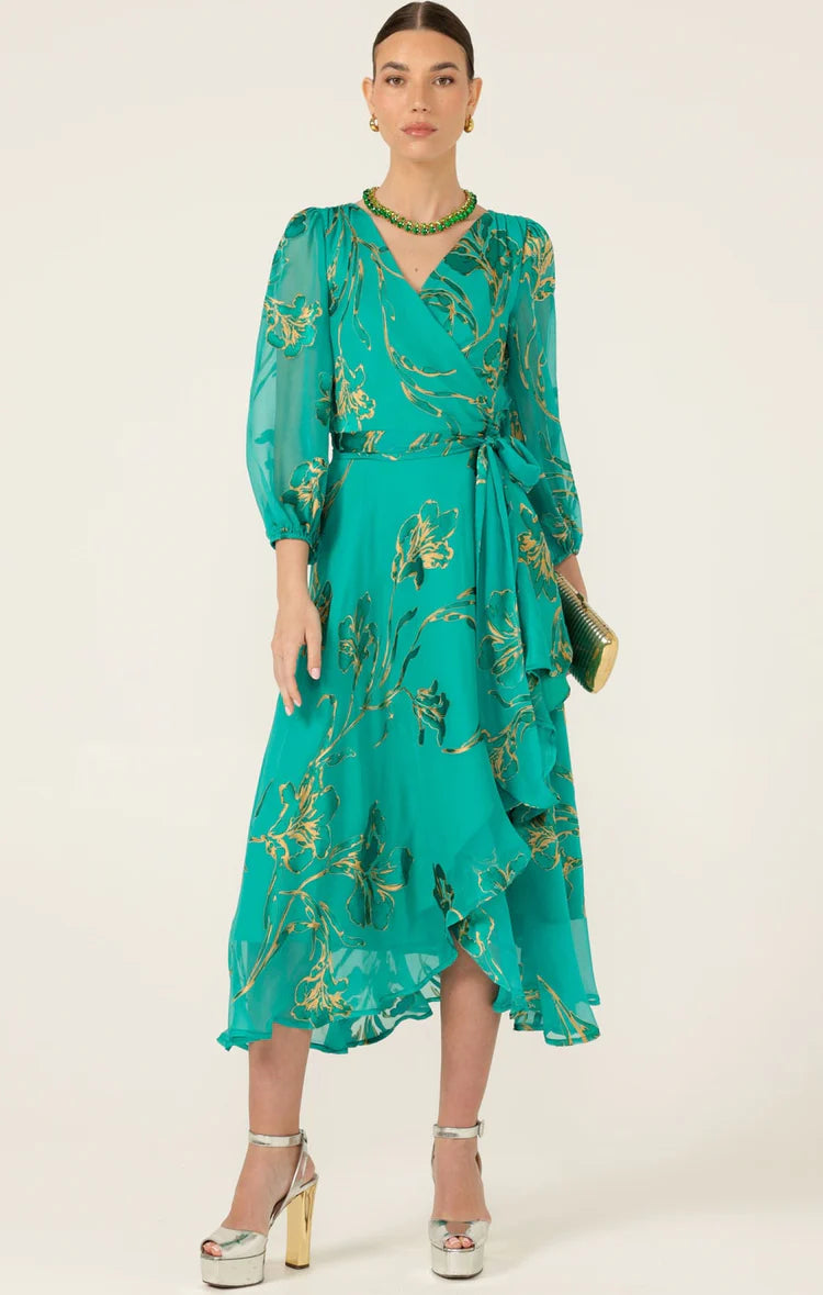 Sacha Drake Lorelei Wrap Midi Dress COMING SOON