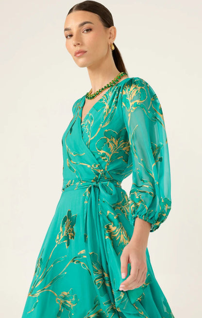 Sacha Drake Lorelei Wrap Midi Dress COMING SOON