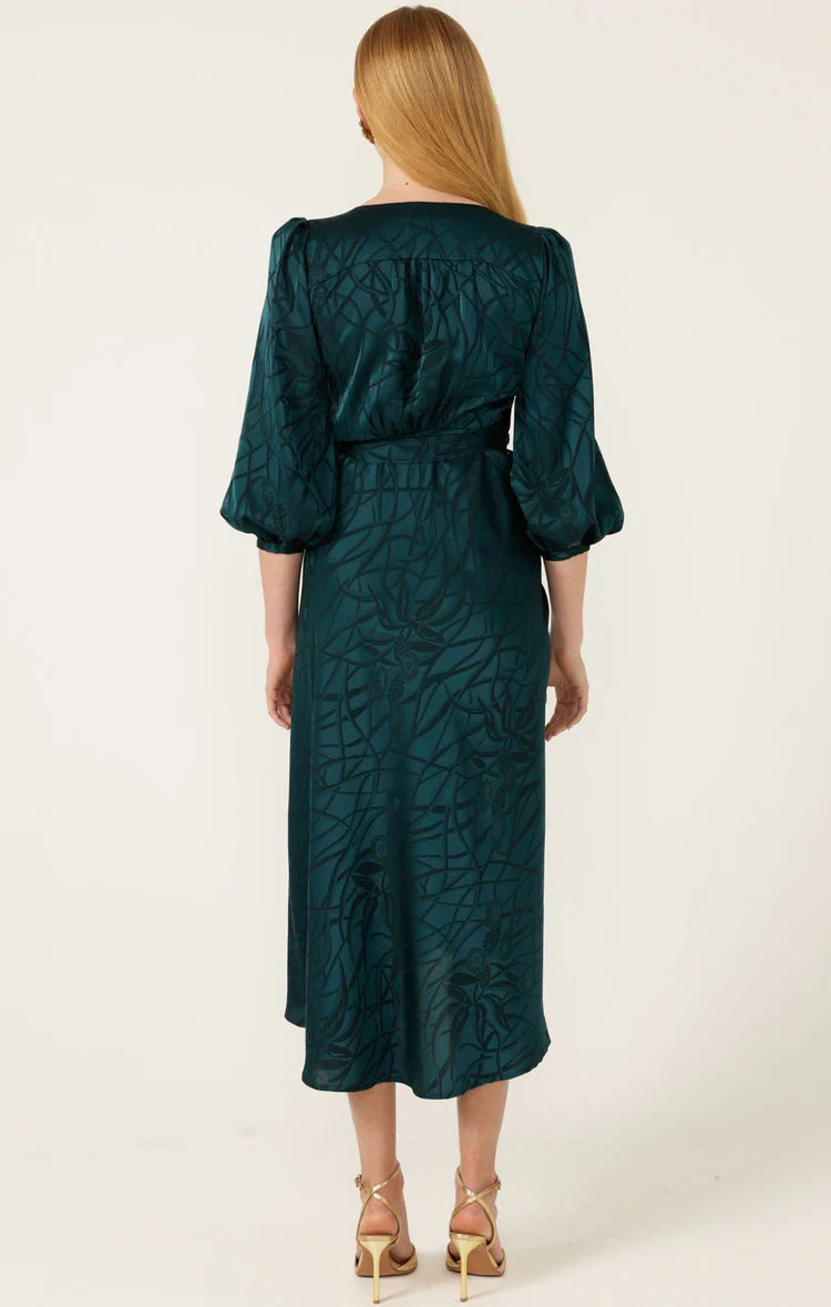 Sacha Drake Michaella Wrap Dress - Teal