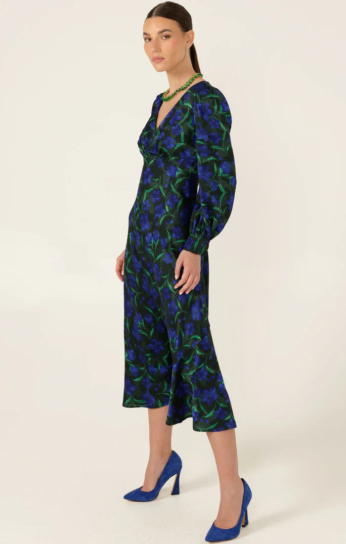 Sacha Drake Ophelia Midi Dress - Forest Floral