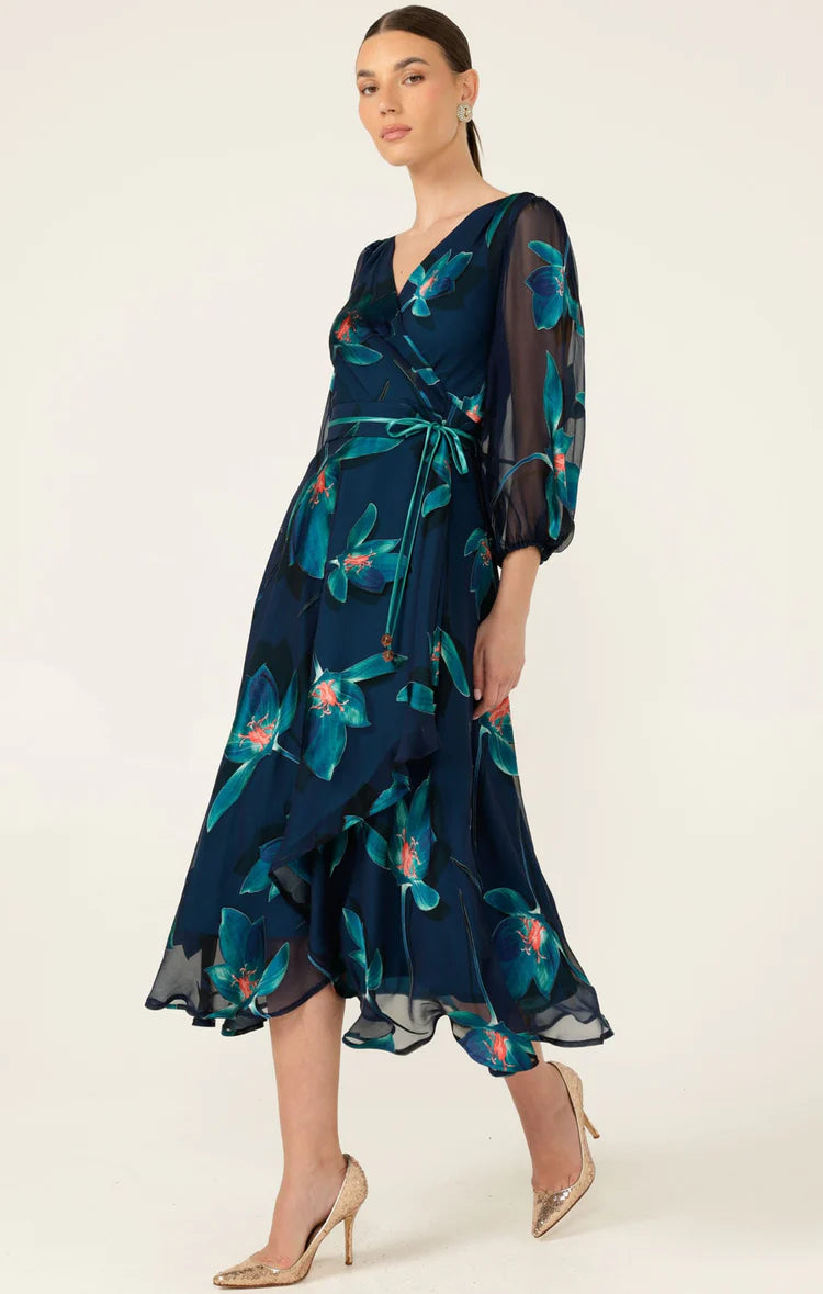 Sacha Drake Pendulum Wrap Dress