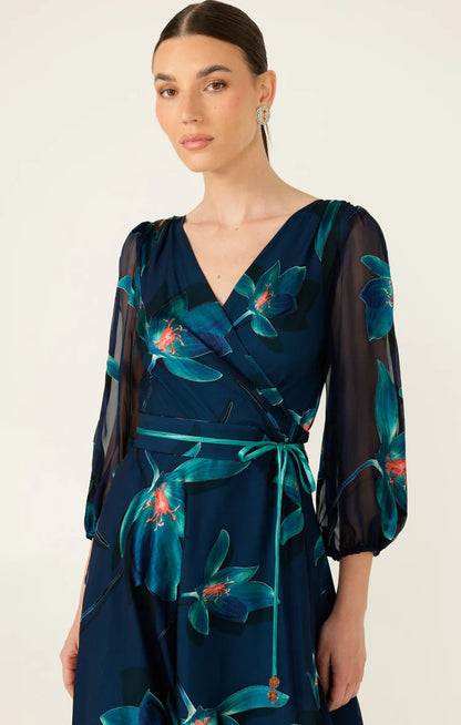 Sacha Drake Pendulum Wrap Dress