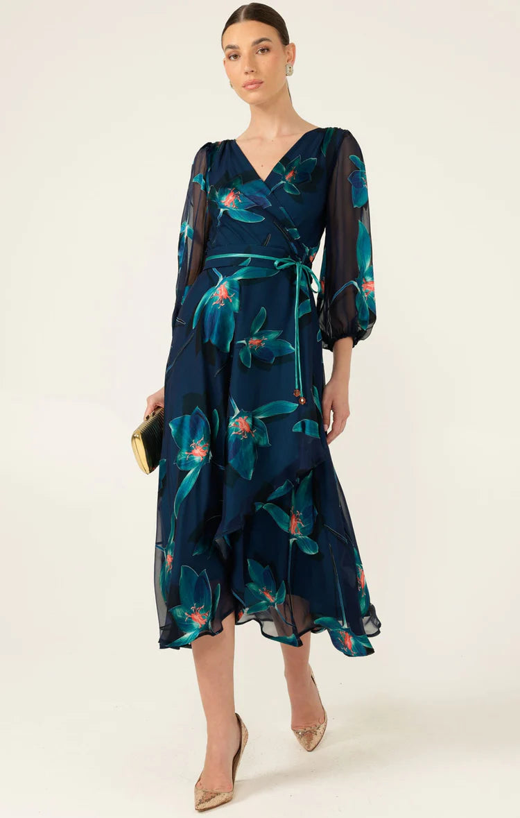 Sacha Drake Pendulum Wrap Dress
