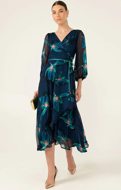 Sacha Drake Pendulum Wrap Dress