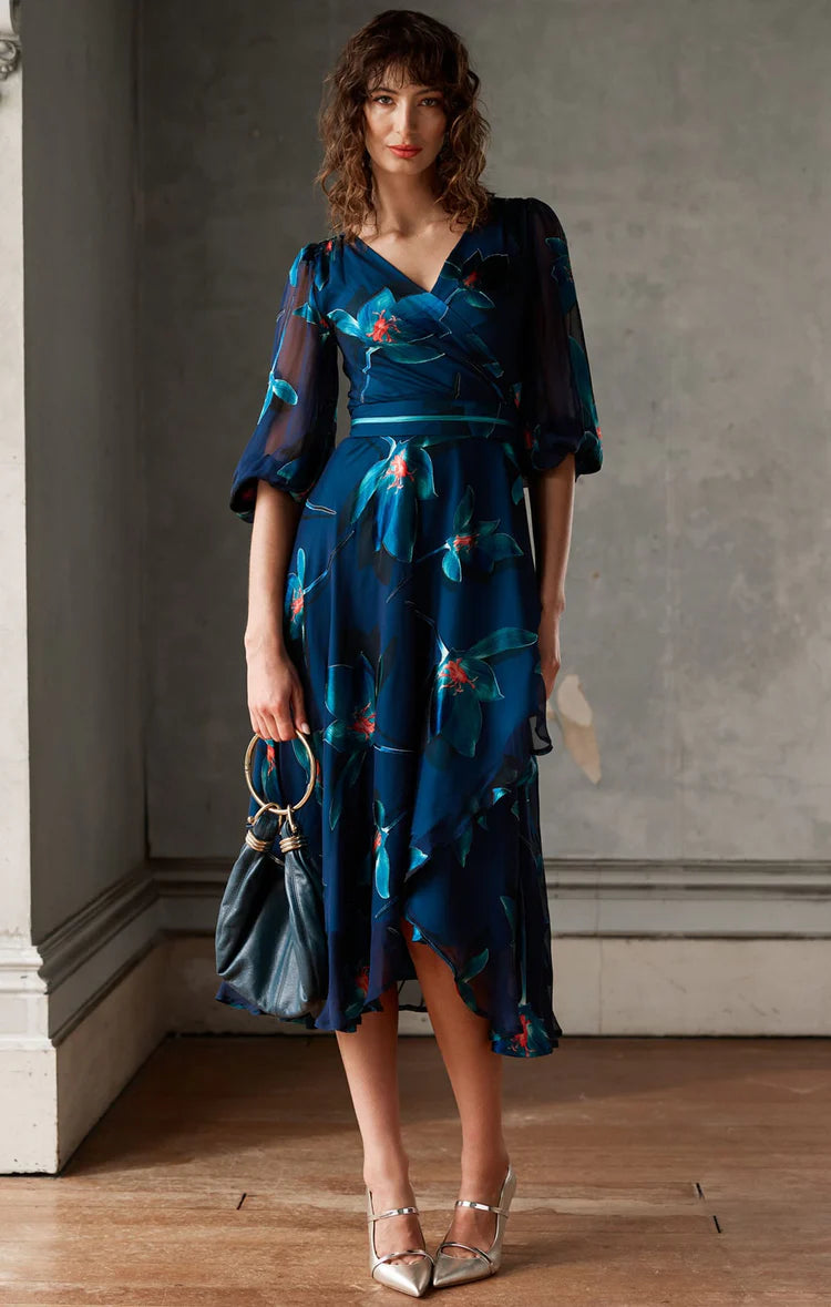 Sacha Drake Pendulum Wrap Dress