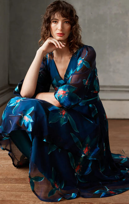 Sacha Drake Pendulum Wrap Dress