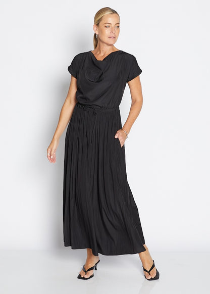 Philosophy Revolver Lustre Maxi Dress - Black