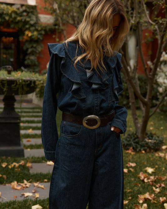 Fate & Becker Soaring Shirt - Indigo Wash