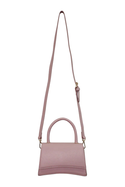 Zoella Top Handle Bag in Blush Pink