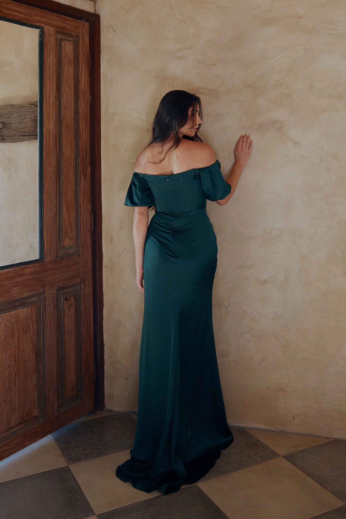 Tania Olsen Designs TO2353 Melanie Dress - Emerald
