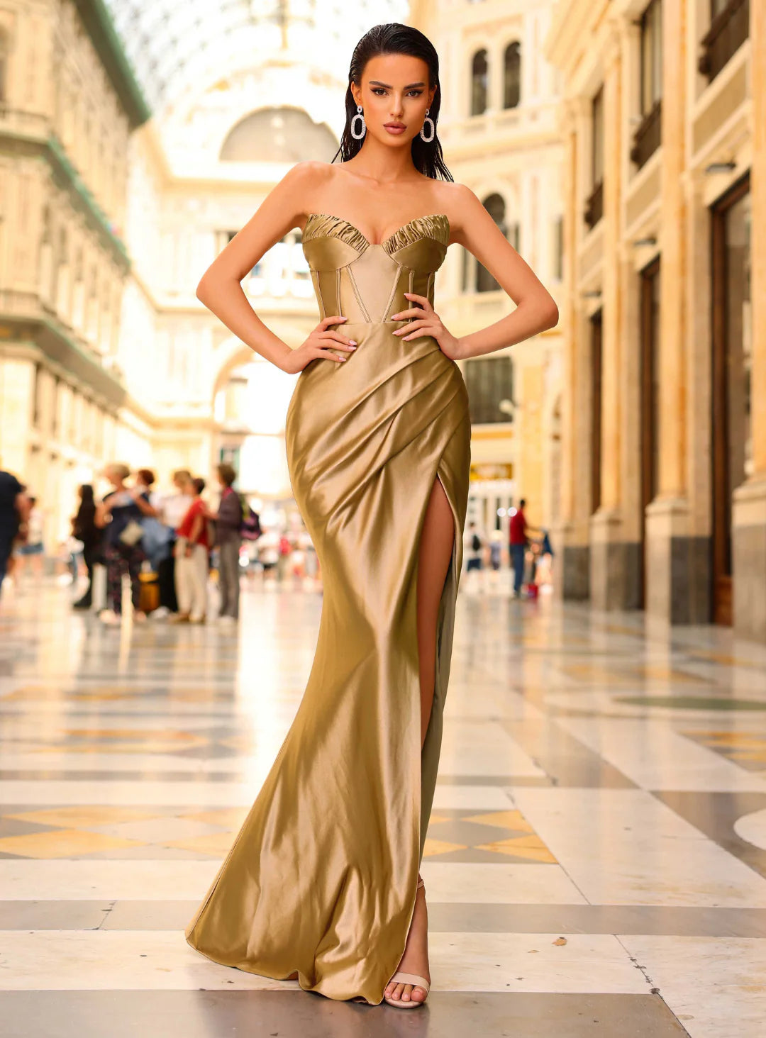 Sahara Dress - Gold