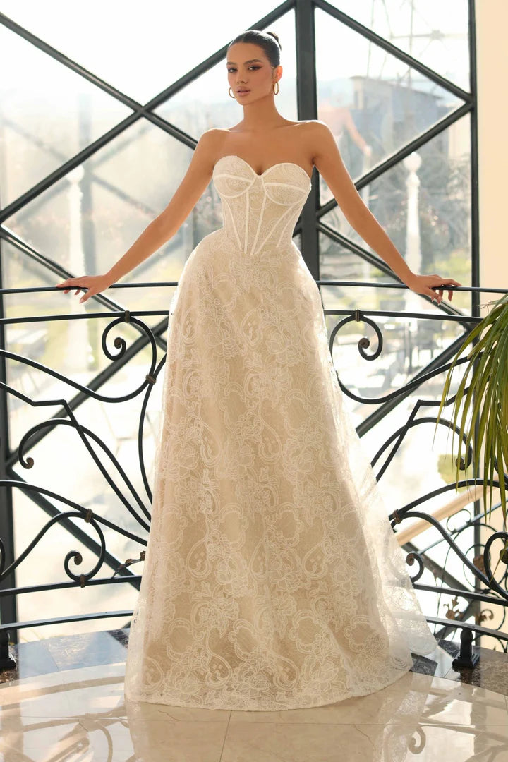 Lee Dress  Ivory/Nude