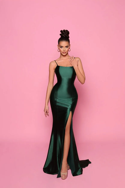 Zoya Dress - Emerald Green