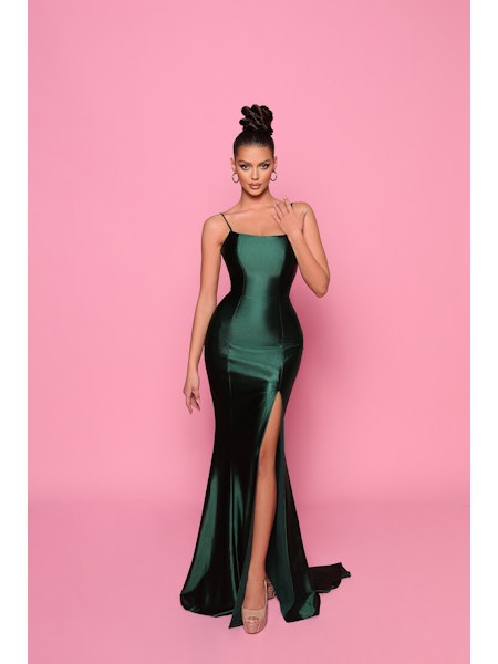 Zoya Dress - Emerald Green