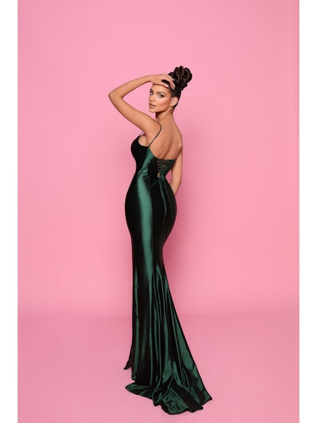 Zoya Dress - Emerald Green