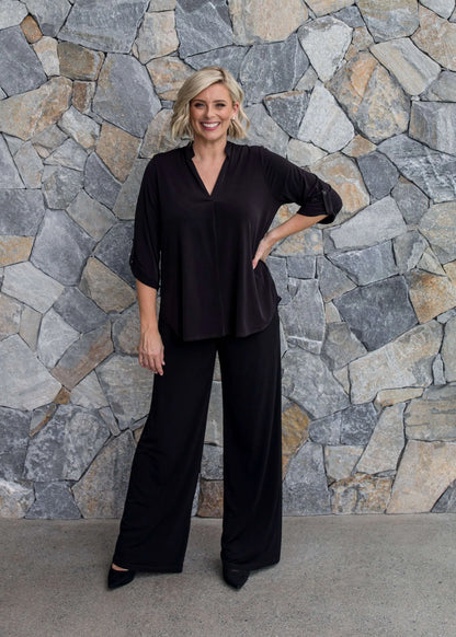 Philosophy Australia Paltrow Ultra Wide Pants - Black