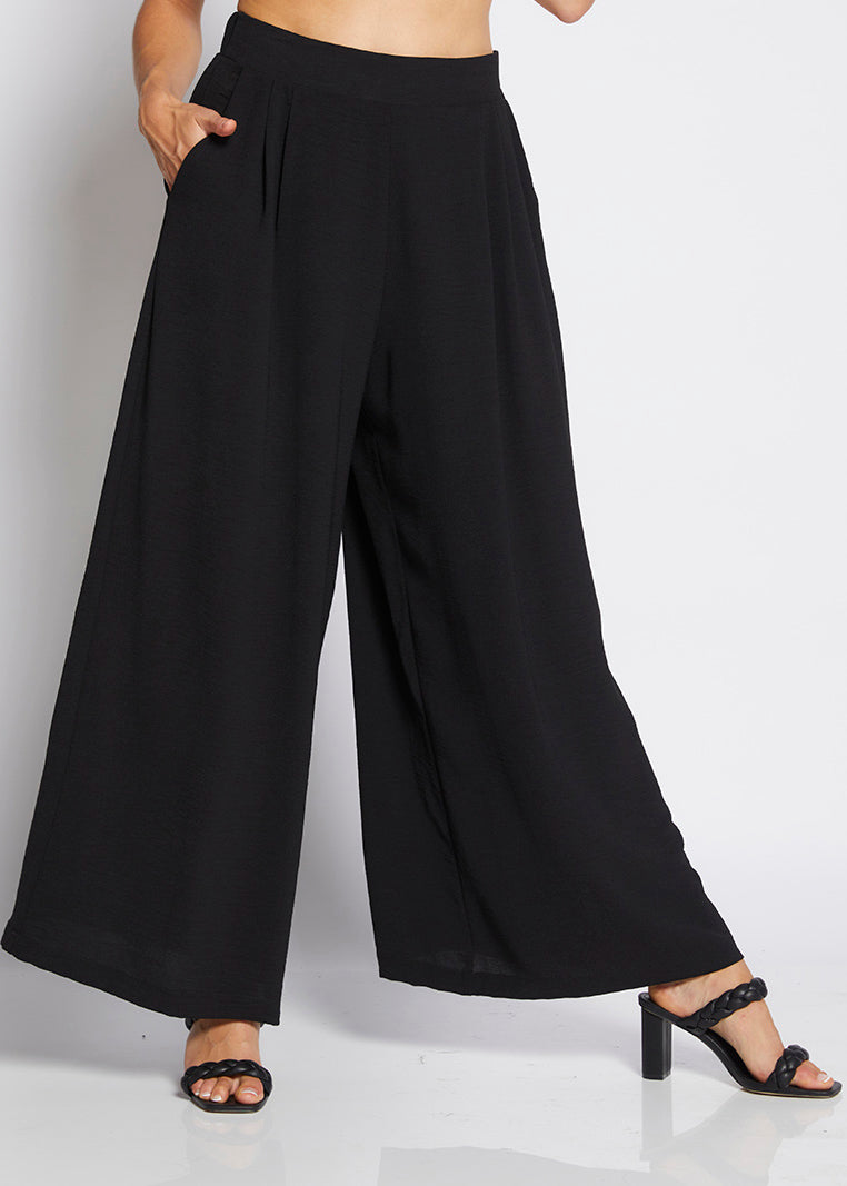 Philosophy Australia Franco Wide Leg Pants - Black