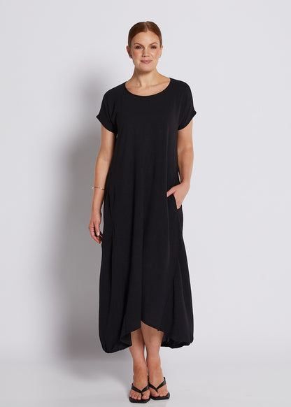 Philosophy Australia Soho Longline Resort Dress - Black
