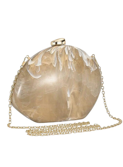 Rivera Clutch - Champagne