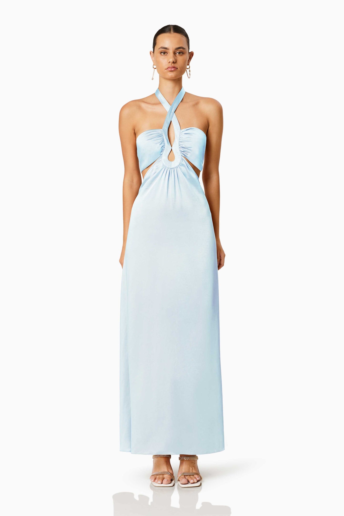 Elliatt Maldives Dress in Light Blue