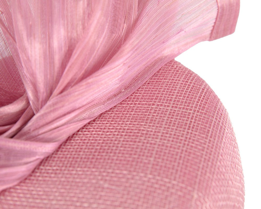 Bespoke Dusty Pink Racing Fascinator