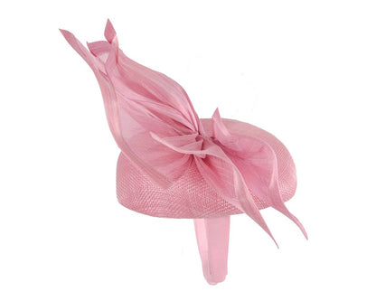 Bespoke Dusty Pink Racing Fascinator