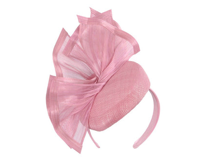Bespoke Dusty Pink Racing Fascinator