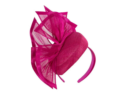 Bespoke Magenta Racing Fascinator