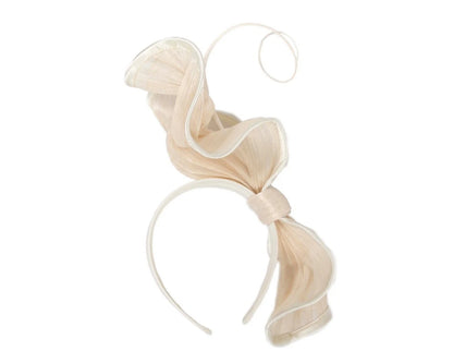 Fillies Collection Cream Racing Fascinator