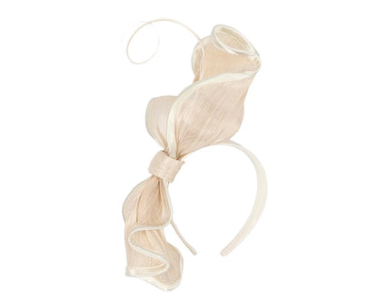 Fillies Collection Cream Racing Fascinator