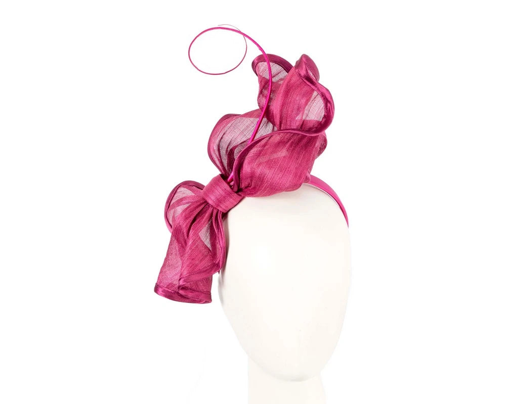 Fillies Collection Fuchsia Pink Racing Fascinator