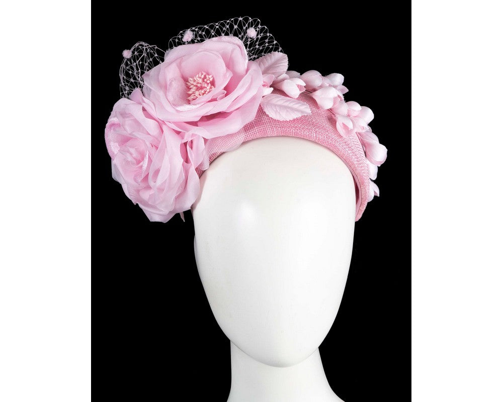 Pink Designers Flower Headband