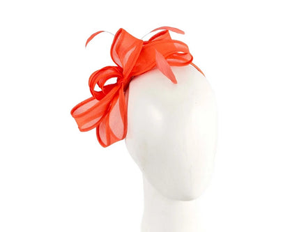 Max Alexander Orange Organza Fascinator