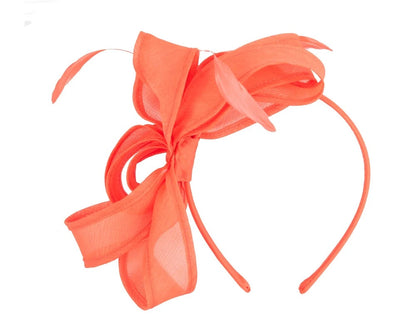 Max Alexander Orange Organza Fascinator