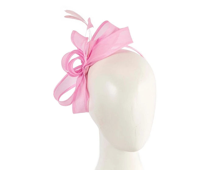 Max Alexander Pink Organza Fascinator