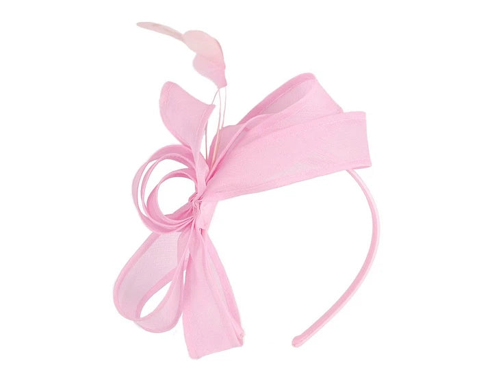 Max Alexander Pink Organza Fascinator