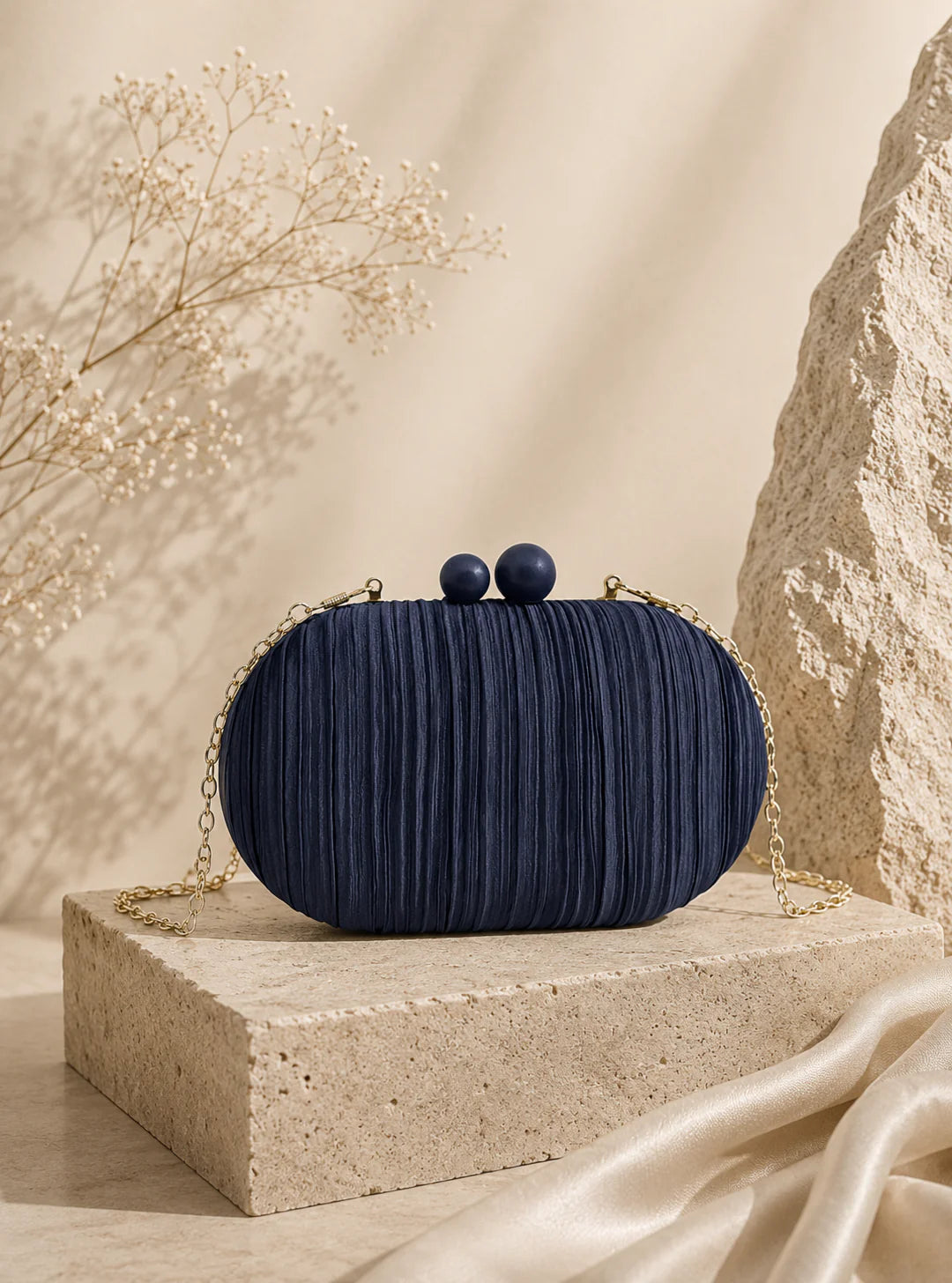 Cami Clutch - Navy