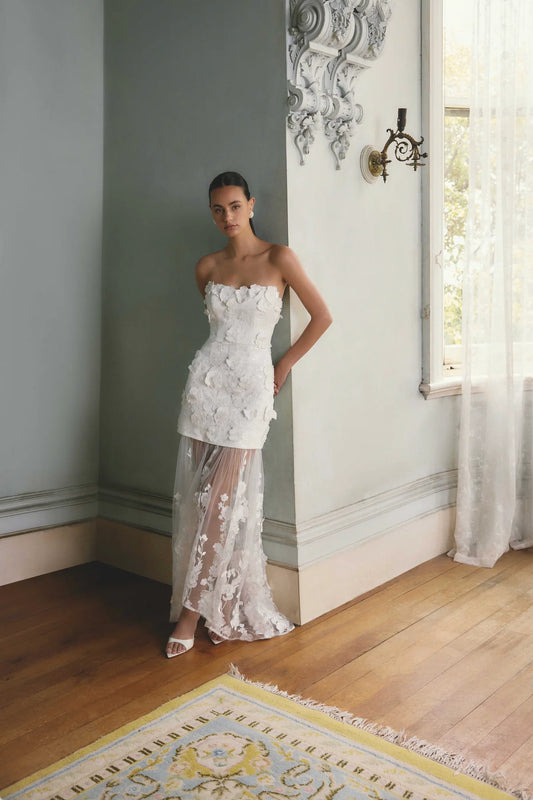 Elliatt Lorina Gown - White