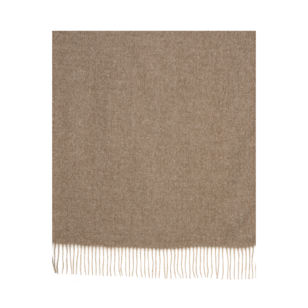 Lux Plain Scarf - Brown