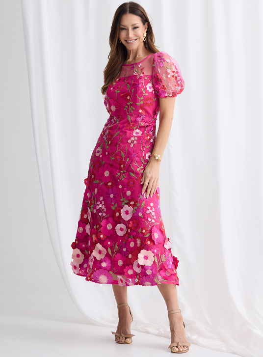 Trellis Lane Lizzie Dress - Pink