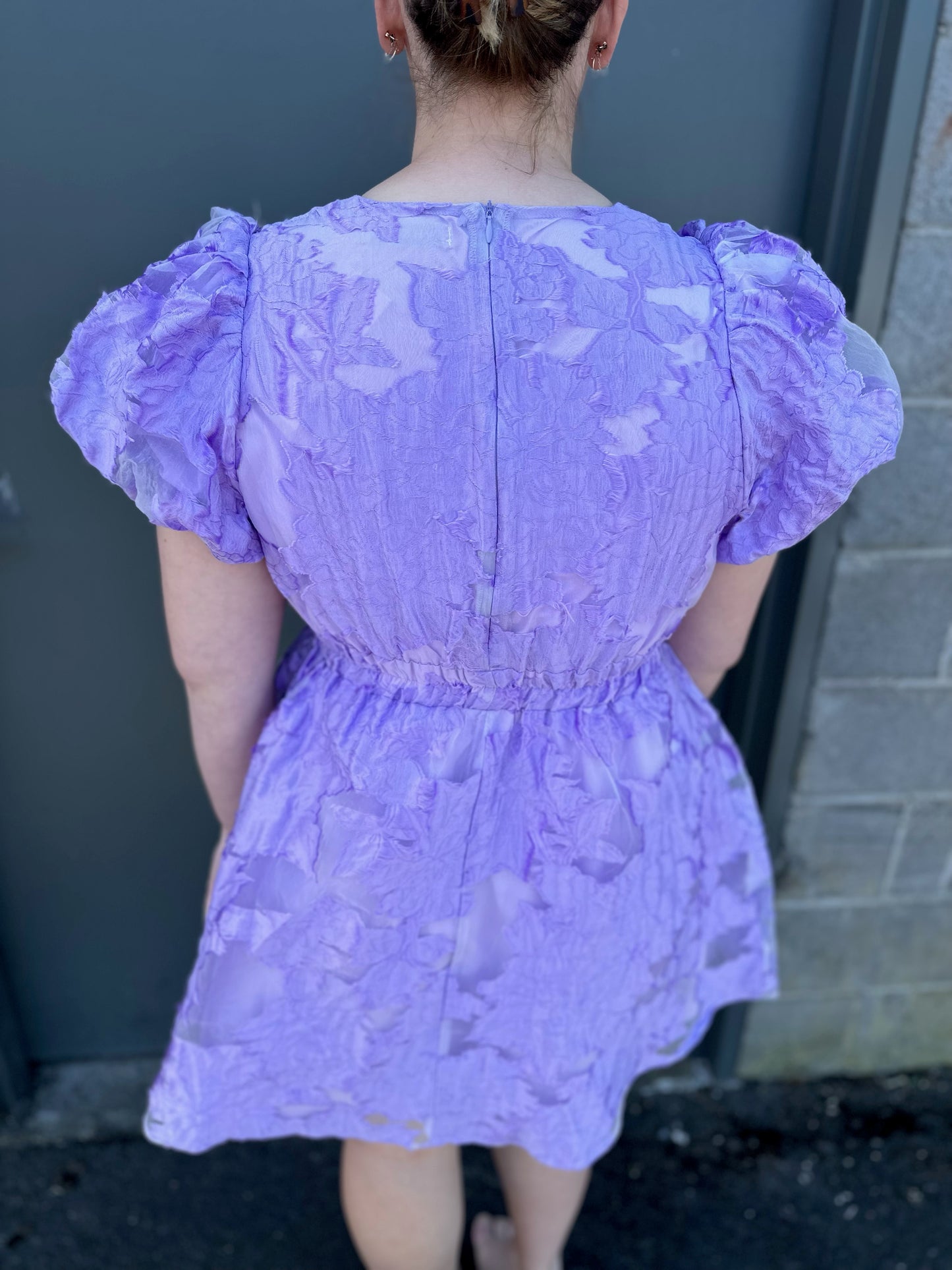 YH & Co Mildred Mini Dress - Lilac