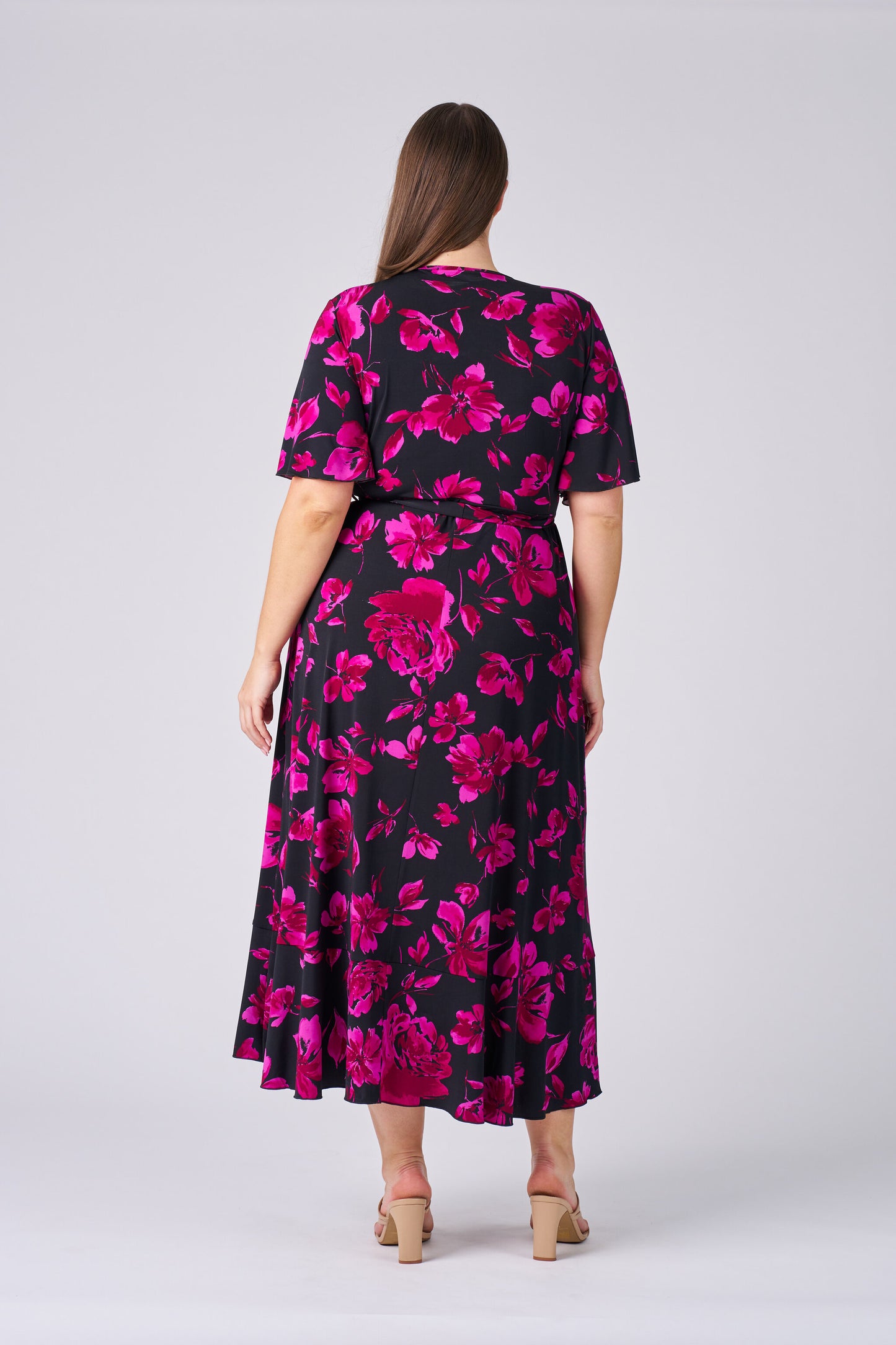 Claudette Mock Wrap Dress